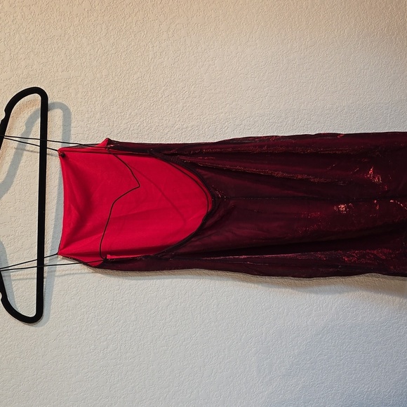 Formula X Elegant Wine Red Slip Dress - Picture 3 of 7